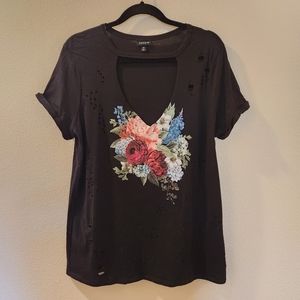 Torrid Distressed Top